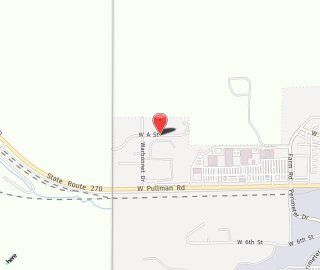 Location Map: ​2500 West A Street Moscow, ID 83843
